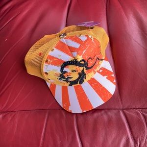Christian audigier Chrystal rock hat
